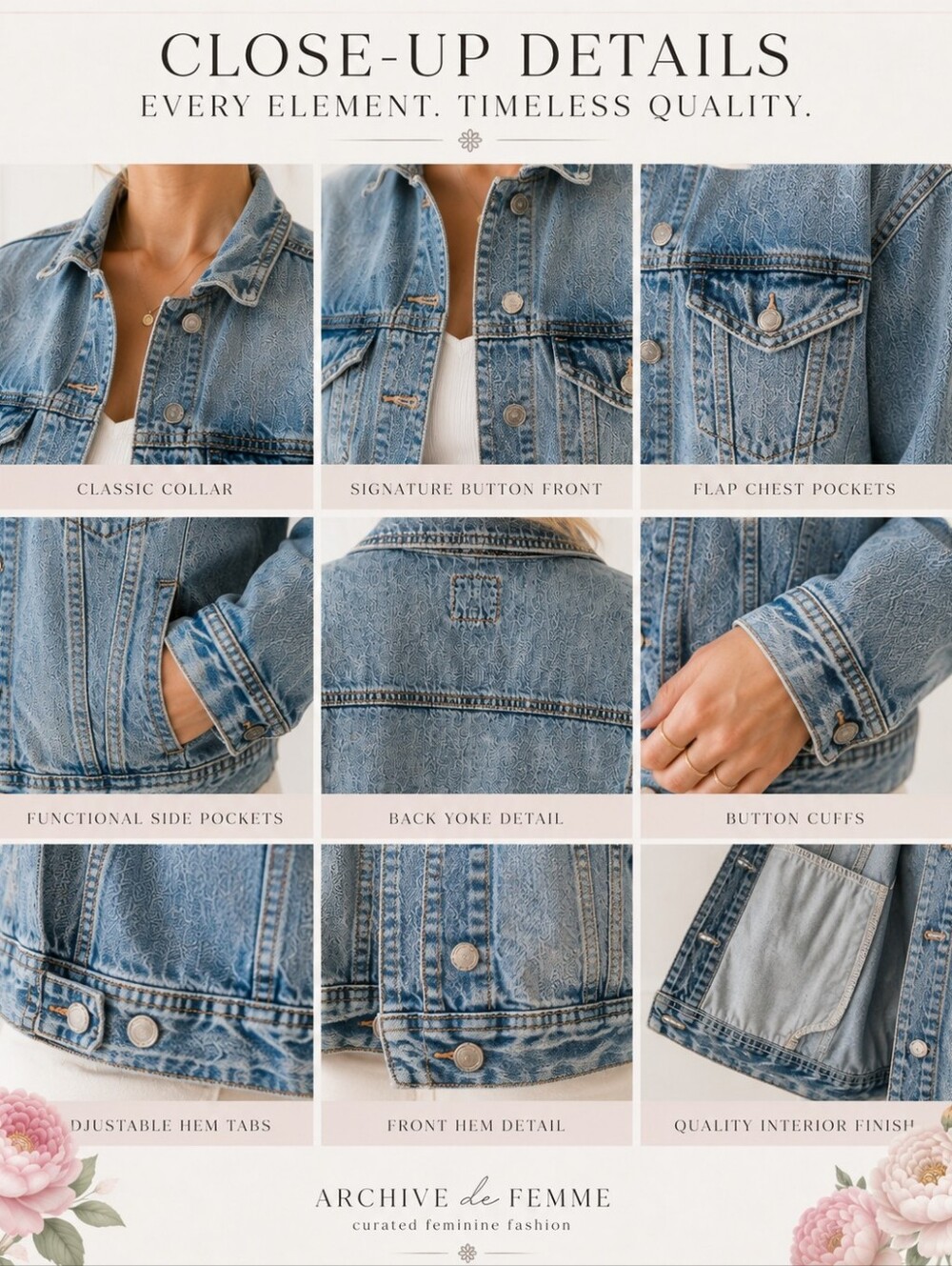 American Eagle Distressed Denim Jean Jacket Light Wash Size XS Oversized - Picture 3 of 11